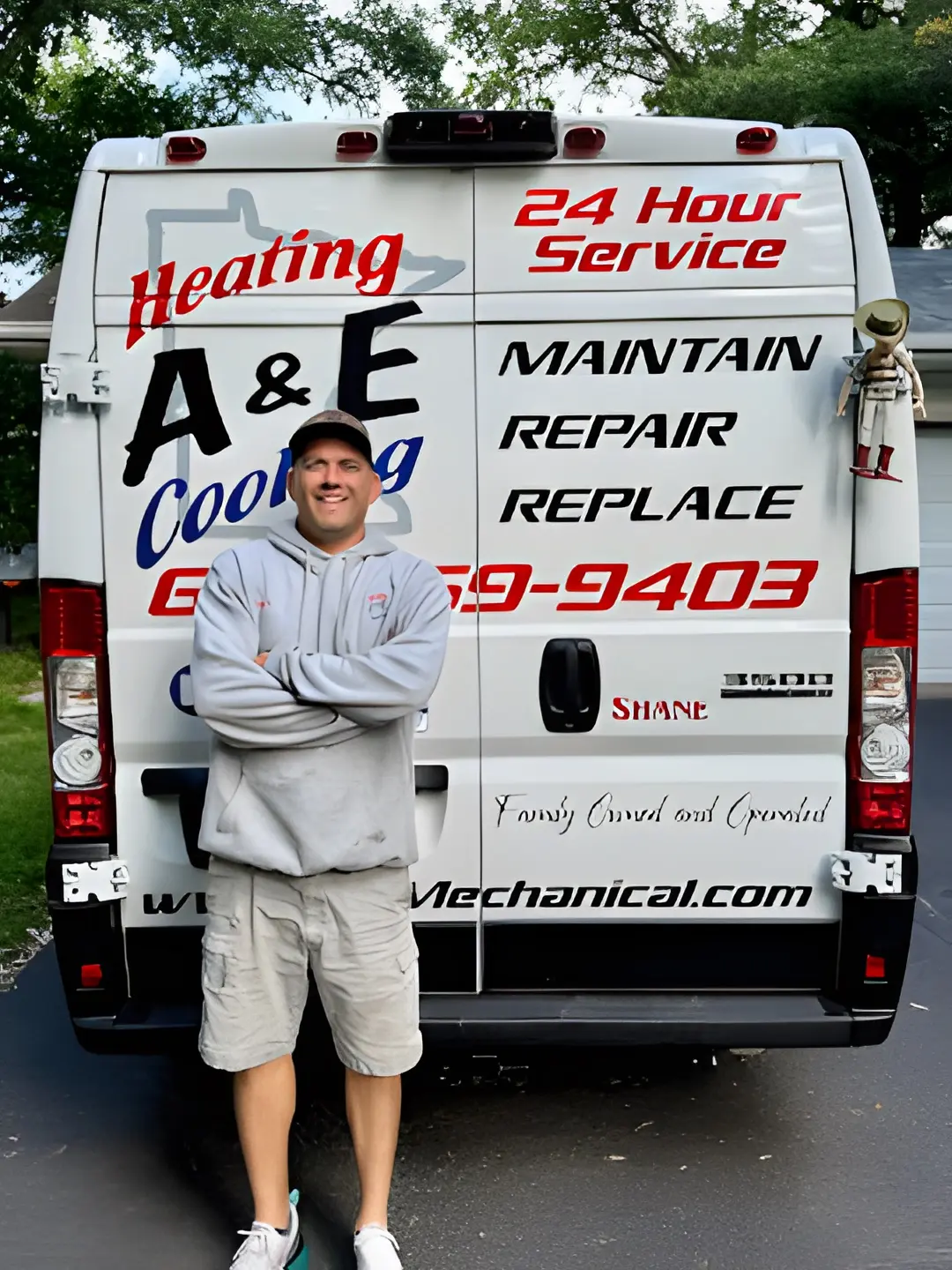 Shane Beals, owner of A&E Heating & Cooling